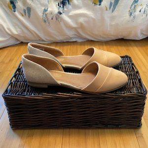 Toms D'Orsay Flats